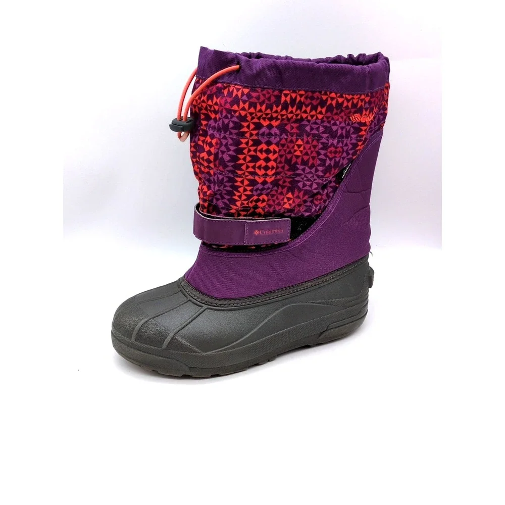 Columbia Shoes Womens Purple 7 Waterproof Winter Boots‎ Insulated Lining Warm